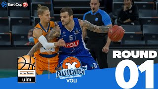 Buducnost conquers Ulm  Round 1 Highlights  7DAYS EuroCup [upl. by Navoj]