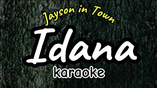 IDANA reggae karaoke  Jayson in Town [upl. by Dnomaj]