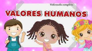 VALORES HUMANOS videoaula completa  ensino religioso [upl. by Koren]