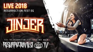 Jinjer  Pisces Live at Resurrection Fest EG 2018 Spain Proshot [upl. by Eak]