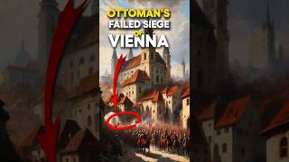 The Siege of Vienna  The Ottoman Empire’s Greatest Setback shorts history ottoman empire [upl. by Kucik]