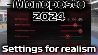 Most REALISTIC settings for MONOPOSTO 2024  monoposto myteamcareermode [upl. by Flip457]