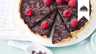 Schokotarte  Rezept mit ZartbitterSchokolade  EDEKA [upl. by Jemie]