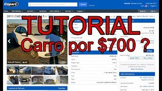 Tutorial Copart  Comprando y vendiendo carros usados de subastas de Estados Unidos [upl. by Sidra379]