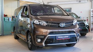 2024 Toyota Proace 177AG Long Family Interior Exterior Visual Review [upl. by Rahas496]