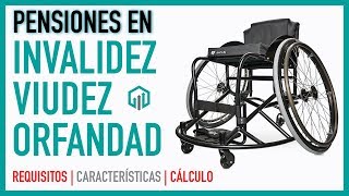 ☑️ Pensión por INVALIDEZ VIUDEZ Y ORFANDAD  Asignación Asistencial  Cálculos [upl. by Dessma593]