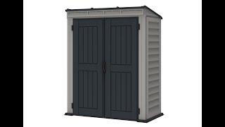 Duramax 5x3 YardMate Pent Roof Outdoor Storage Shed [upl. by Markowitz]