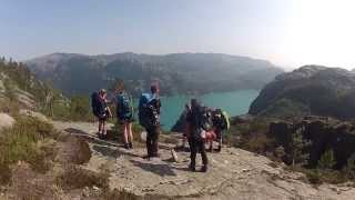 Backpacking in Lysefjord Norway [upl. by Fidellas]