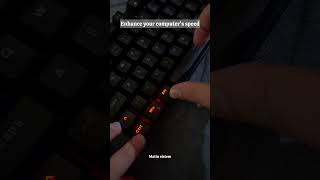 quotBoost Your PC Speed with One Trick 🚀💻quot computer asmr tricks windows keyboard pc [upl. by Eatnuahs897]