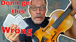 How To Change Your Violin Strings The Right Way [upl. by Jahdol]