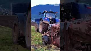 The beauty of farming with the New Holland T7 315short agriculture [upl. by Hertz]