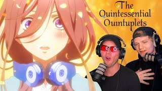 QUINTESSENTIAL QUINTUPLETS EPISODE 2 REACTION MIKU [upl. by Ysied]