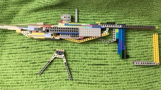 Lego sniper with realistic recoil [upl. by Inhsor571]