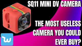 Is The SQ11 Mini DV Camera The Most Useless Camera Ever Made [upl. by Leeanne]