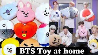 BTS Toy at home 💜  how to make bts  bt21 toys at home  bt21 toy  BTS DIY [upl. by Yauq811]