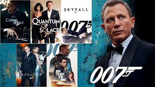 Every James Bond Movie Ranked  The Daniel Craig Era [upl. by Enerehs]