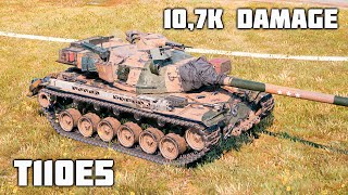 T110E5 WoT – 4Kills 107K Damage [upl. by Kroo150]