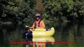 Pêche en float tube aux leurres sur lhérault au barrage bertrand 1ère partie par Europeche34 [upl. by Earaj]