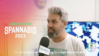 Interview with Green Motiv  Herbies Seeds  Spannabis Barcelona 2023 [upl. by Hildegaard]