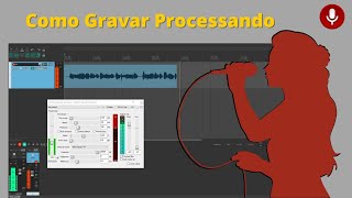 Gravar no Reaper com plugins insertados  COMPRESSOR  EQUALIZADOR  REVERB [upl. by Ahsele]