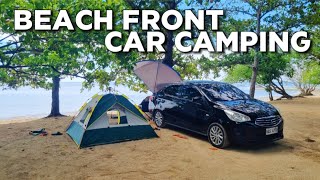 First Time BEACH CAR CAMPING Experience at Ednas Beach amp Campsite Calatagan Batangas Philippines [upl. by Airenahs]