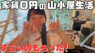 田舎暮らし女子が材料費ゼロ円で初めて〇〇を作ります！【家賃ゼロ円】 [upl. by Leasa690]