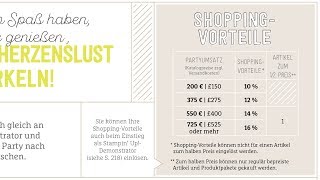 💰Was ist eigentlich dieser ShoppingVorteil von Stampin’ Up [upl. by Amleht]