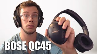 Bose QuietComfort 45 Review The Best Noise Canceling Headphone [upl. by Stiruc535]