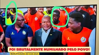 NYUSI HUMILHADO NO ESTÁDIO DO ZIMPETO A POPULAÇÃO NÃO PARAVA DE GRITAR O NOME DE VENANCIO MONDLIN [upl. by Mairb23]