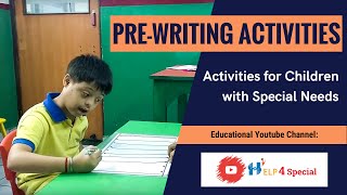 Pre Writing Activities for Children with Special needs  Help 4 Special [upl. by Kassity]