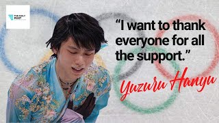 UPDATE YUZURU HANYU  “All I want to do is thank the fans for everything”  Beijing 2022 [upl. by Whitver]