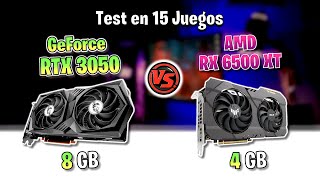 ✅ RX 6500 XT vs RTX 3050 ✅ Test in 15 Games ✅ [upl. by Nylrebma]