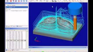 Simulación de Máquina en Mastercam X5 [upl. by Hamlen]