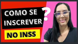 Como se inscrever no Meu INSS [upl. by Ecnahc]