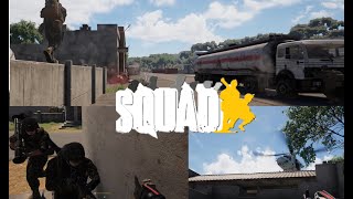 Marines Work Tactically With Tank Rescue Slow Logistics And Crazy Assaults SQUAD [upl. by Zaneta]