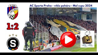 Finále mol cup fcvp plzen  acs sparta praha 12 czech cup final 2024 [upl. by Martinic]