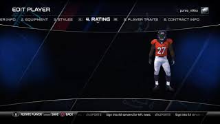 Madden 25 Knowshon Moreno Ratings [upl. by Hauge]