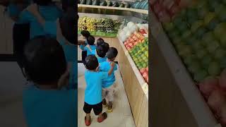 A Day at the Market Preschool Kids Discover Fruits and Veggies [upl. by Defant97]