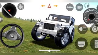 New Mahindra Thar 4X4 Jeep 2024 Top Model Indian Cars  Gadi Wala Game thar [upl. by Cowen]