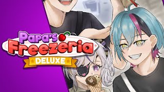 【Papas Freezeria Deluxe】 Throwback 【NIJISANJI EN  Kyo Kaneko】 [upl. by Enajyram]