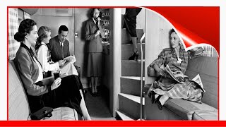 Inside A 1947 Boeing 377 Stratocruiser quotThe Largest And Fastest Aircraft In Commercial Servicequot [upl. by Amelita]