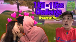 1 Kill  1 Kiss with MY CRUSH WE ENDED UP DATING [upl. by Ailen]