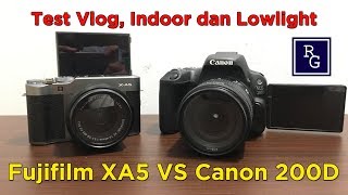 Fujfilm XA5 VS Canon 200D  Mana yang Lebih Baik [upl. by Enidualc]