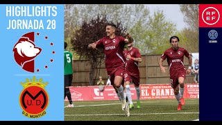 Resumen segundafederación  CD Ursaria 41 UD Montijo  Jornada 28 Grupo V [upl. by Lateehs]