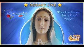 ⭐ Rosary LIVE ⭐ [upl. by Annait551]