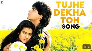 ♥️Tujhe Dekha Toya Jana Sanam💖 ♥️DDL Movie Hit Song 💖 Shah Rukh Kajol Hit Song♥️ [upl. by Kingsley5]