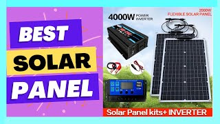 110V 220V 2000W Flexible Solar Panel System 12V Battery Charging [upl. by Triley]