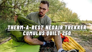 Cumulus Quilt 250 i ThermaRest Neoair Trekker  Ekwipunek od mojego widza [upl. by Aihsrop]