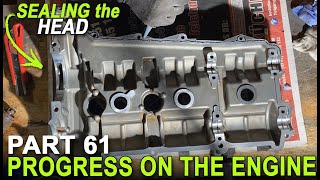 Porsche 911 996 Restoration  Sealing the Head  Part 61 [upl. by Yerroc]