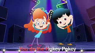 Hokey Pokey Song ¦ Nursery Rhymes by EFlashApps [upl. by Imoyik]